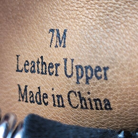 L'Amour Des Pieds Women's Size 7 Black Suede Raynelle Rhinestone Combat Boots - Picture 7 of 9